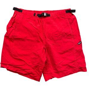 Patagonia XL Men's Red Swim Shorts Pockets 100% Nylon Lined‎ Polyester